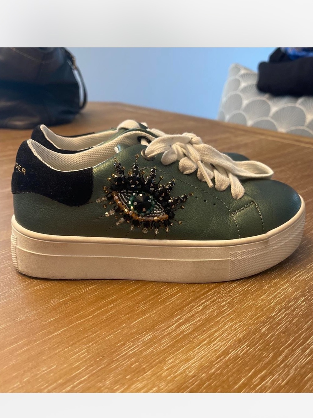 Kurt Geiger kids embellished sneakers - Picture 2 of 5